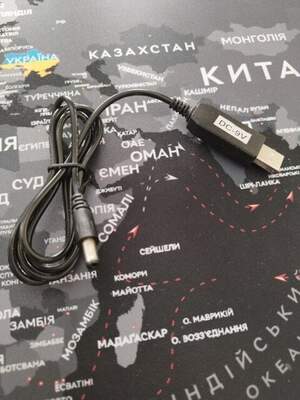 Кабель живлення USB to DC (5.5*2.1mm), підходить для модема